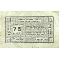 75 Céntimos Villatobas