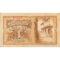 1 Peseta Pau de Sert