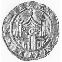 Denier - Theoderic III Gittelde mint