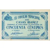 50 Céntimos Casas Ibáñez