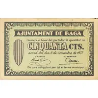 50 Céntimos Bagà