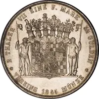 2 Thalers / 31/2 Gulden - Günther Frederick Charles II