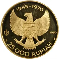 25 000 Rupiah General Sudirman