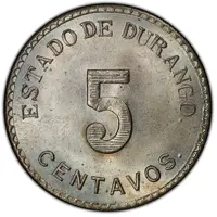 5 Centavos Estado de Durango