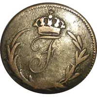 6 Kreuzers - Frederick I