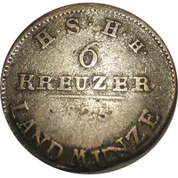 6 Kreuzers - Frederick I