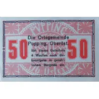 50 Heller Pupping, municipality of