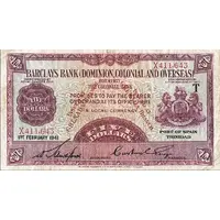 5 Dollars Barclay's Bank