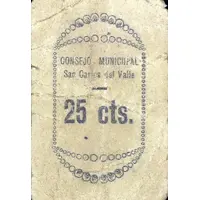 25 Céntimos San Carlos del Valle