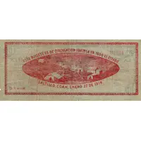 10 Centavos La Tesoreria de la Federacion, Saltillo