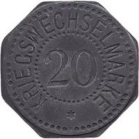 20 Pfennig - Bergedorf