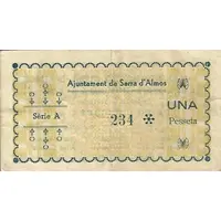 1 Peseta Serra d'Almos