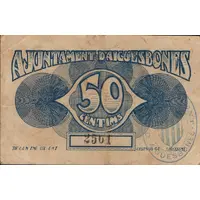 50 Céntimos Aigüesbones