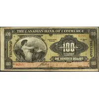 100 Dollars Canadian Bank of Commerce