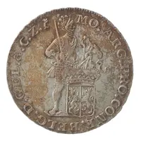 1/2 Ducat `1/2 Rijksdaalder` flowered edge