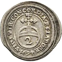 2 Kreuzers - Wolfgang IV, Ignatius