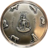10 Vatu Tiger