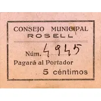 5 Céntimos Rosell