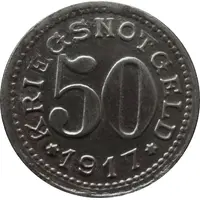 50 Pfennig - Burg auf Fehmarn