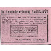 20 Heller Niedertalheim