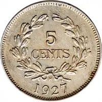 5 Cents - Charles V. Brooke Rajah