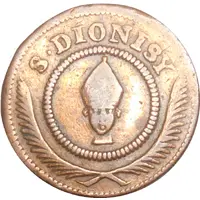 Communion token - 2 Deniers