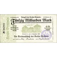 50 000 000 000 Mark Kreis Demmin