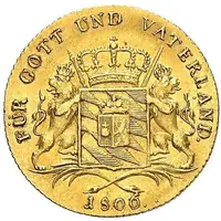 1 Ducat - Maximilian I Joseph