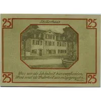 25 Pfennig Sights Series - Schillerhaus