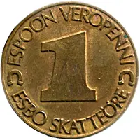 1 Espoon Veropenni / Esbo Skattöre Espoo
