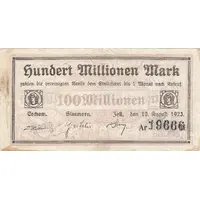 100 000 000 Mark