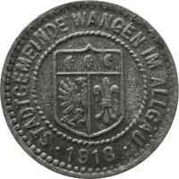 5 Pfennig - Wangen im Allgäu