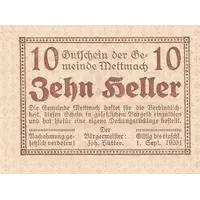 10 Heller Mettmach