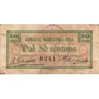 50 Céntimos Avià