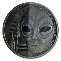 1000 Francs CFA Battle of Los Angeles 1942-2017