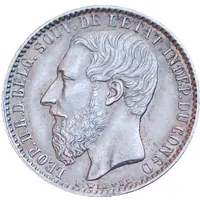 1 Franc - Léopold II