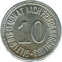 10 Pfennig - Oberammergau