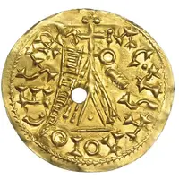 Tremissis - Leovigildo Caesaraugusta