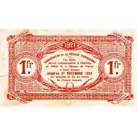 1 Franc - Chambre de Commerce d'Eure et Loir 28