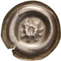 Denier Bracteate - Wencezlaus II medium