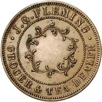 1 Penny - J. G. Fleming Hobart, Tasmania