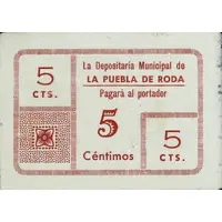 5 Céntimos La Puebla de Roda