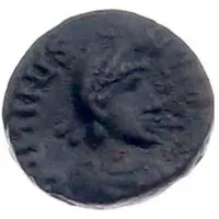 Æ10 - Bonifacius Cross within a wreath, Carthage