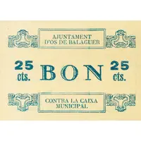 25 Céntimos Os de Balaguer