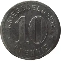 10 Pfennig - Elberfeld