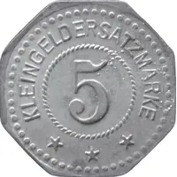 5 Pfennig - Kötitz Deutsche Kunstleder Aktienges.