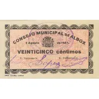 25 Céntimos Albox