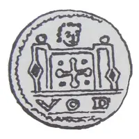 Denier Bracteate - Wladyslaw III Spindleshanks or Wladyslaw Odonic Gniezno or Poznań mint