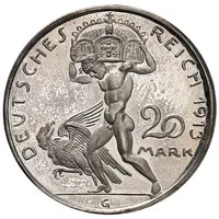 20 Mark - William II Pattern