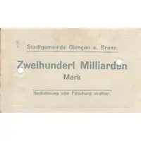 200 000 000 000 Mark